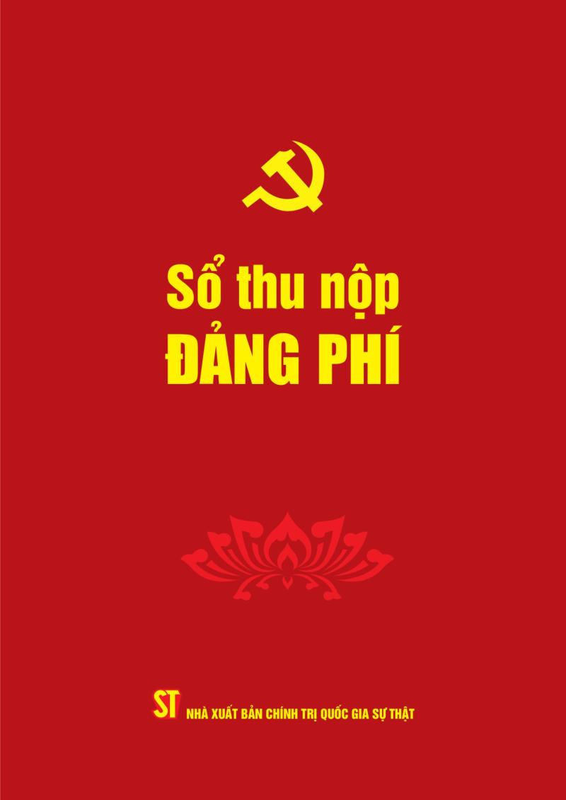 Sổ thu Đảng phí và quản lý tài chính Đảng của Chi bộ