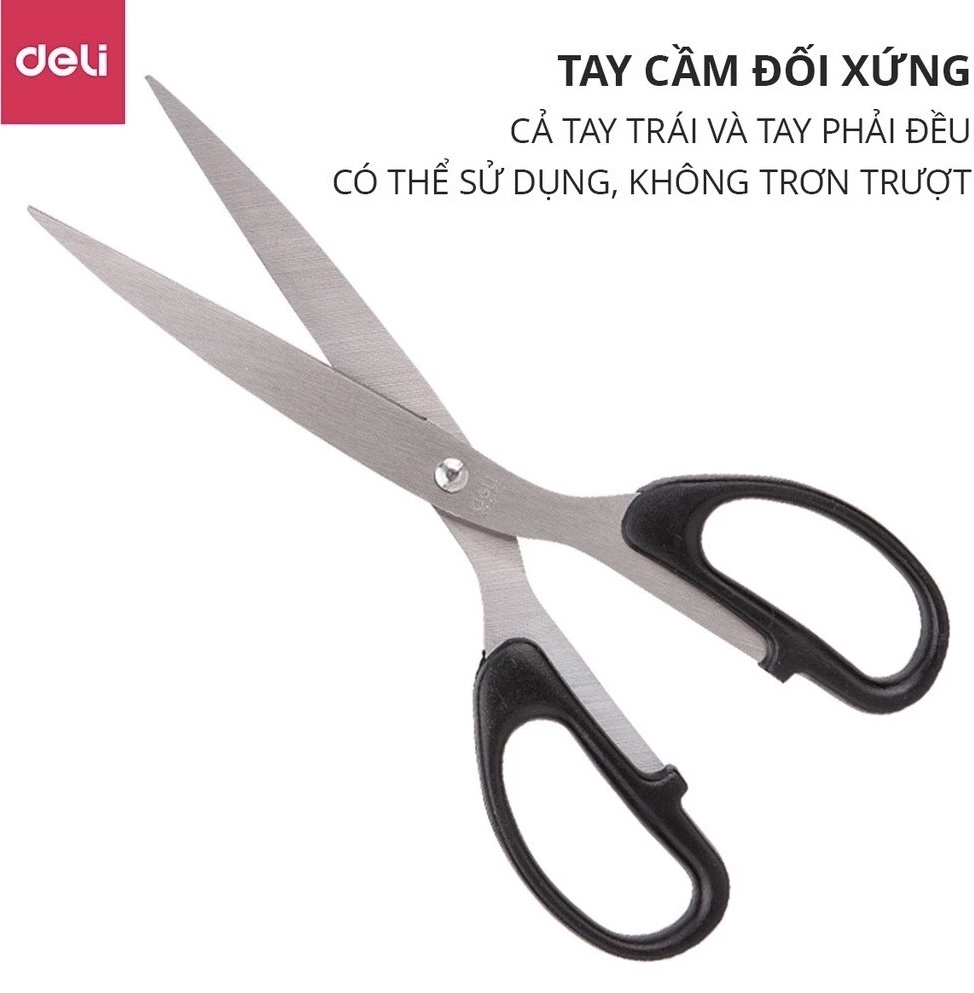 Kéo cắt giấy Deli 6010