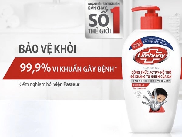 Nước rửa tay Lifebuoy loại 1