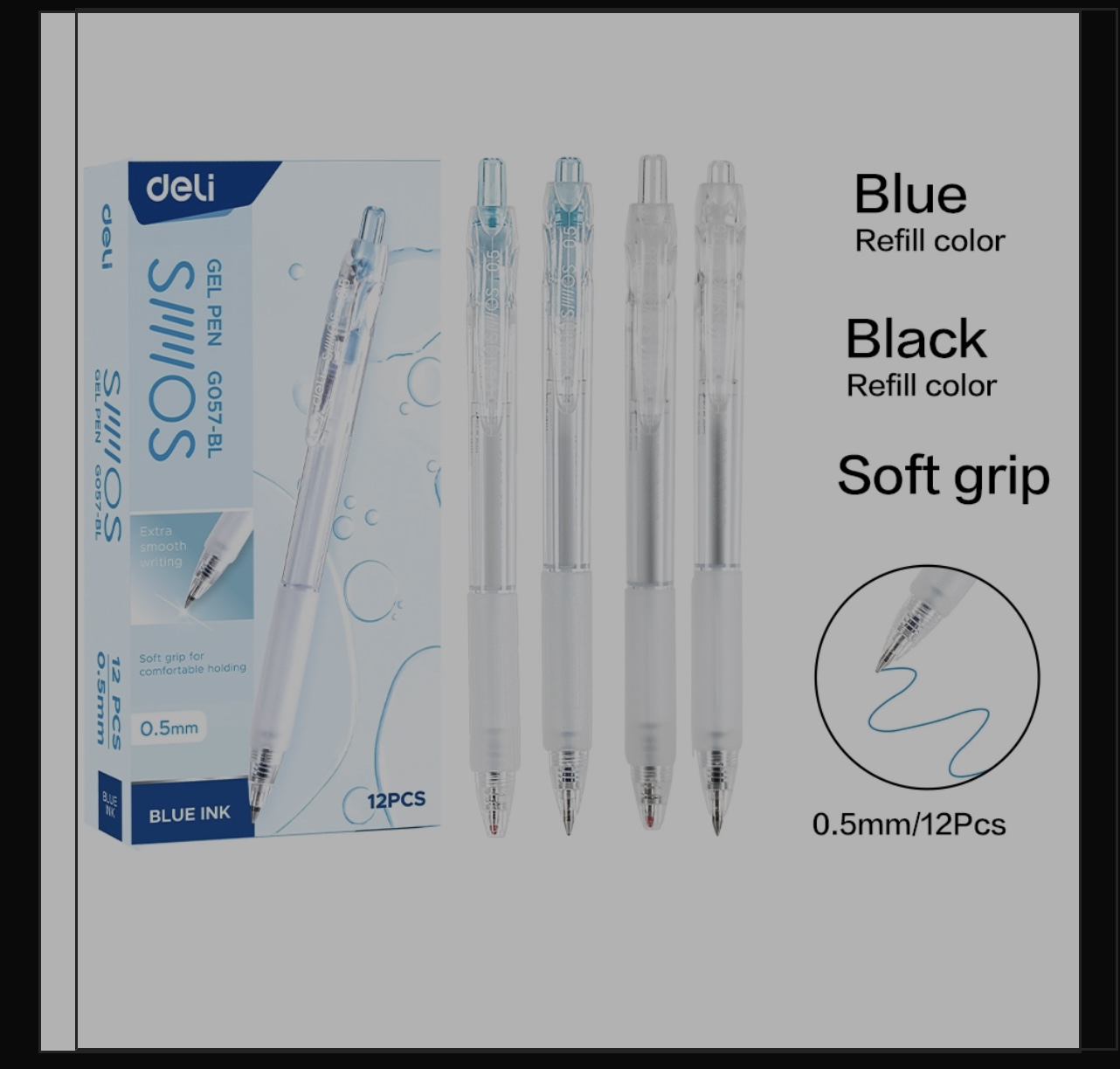 Bút gel Deli  EG057