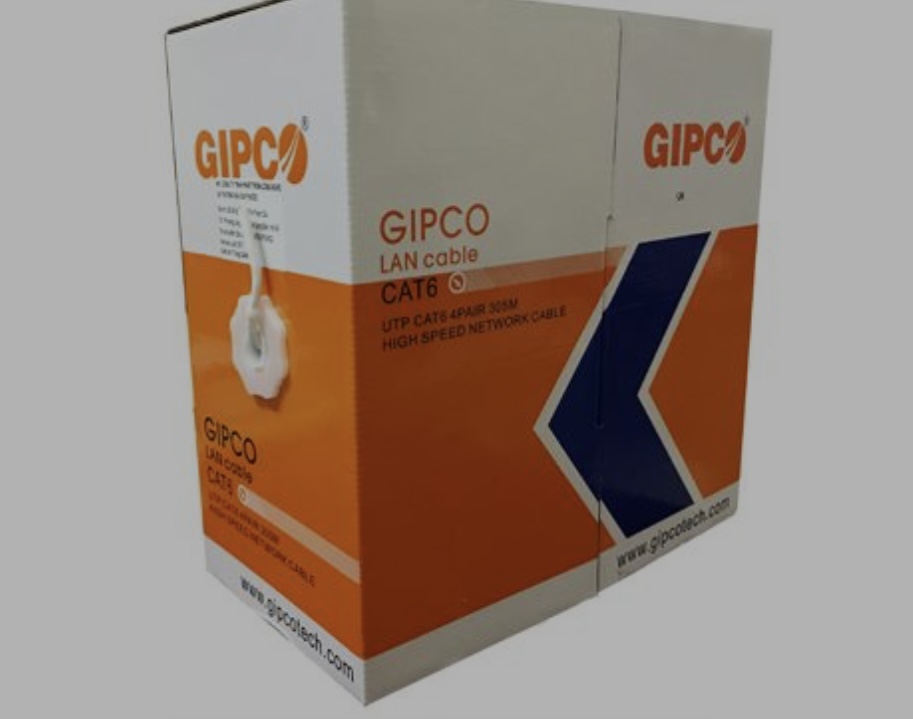 Dây cáp mạng GIPCO cat6 UTP BLU 305M (C81396969)