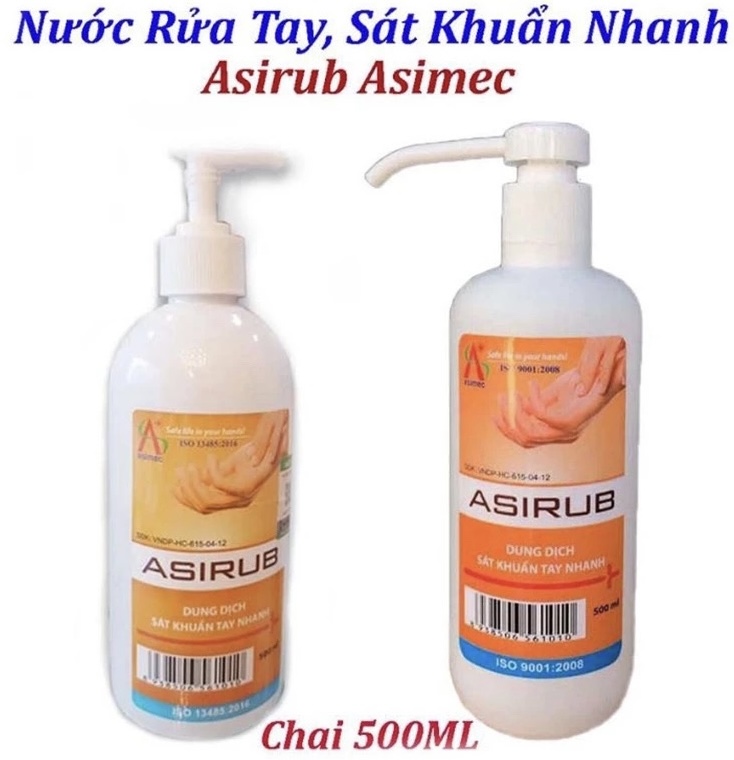 Nước sát khuẩn tay Asimec