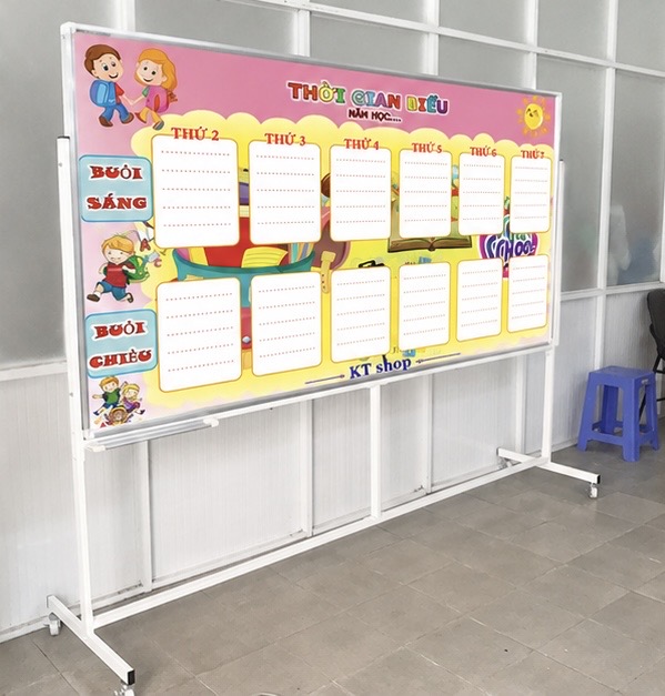 Biểu bảng tuyên truyền mầm non