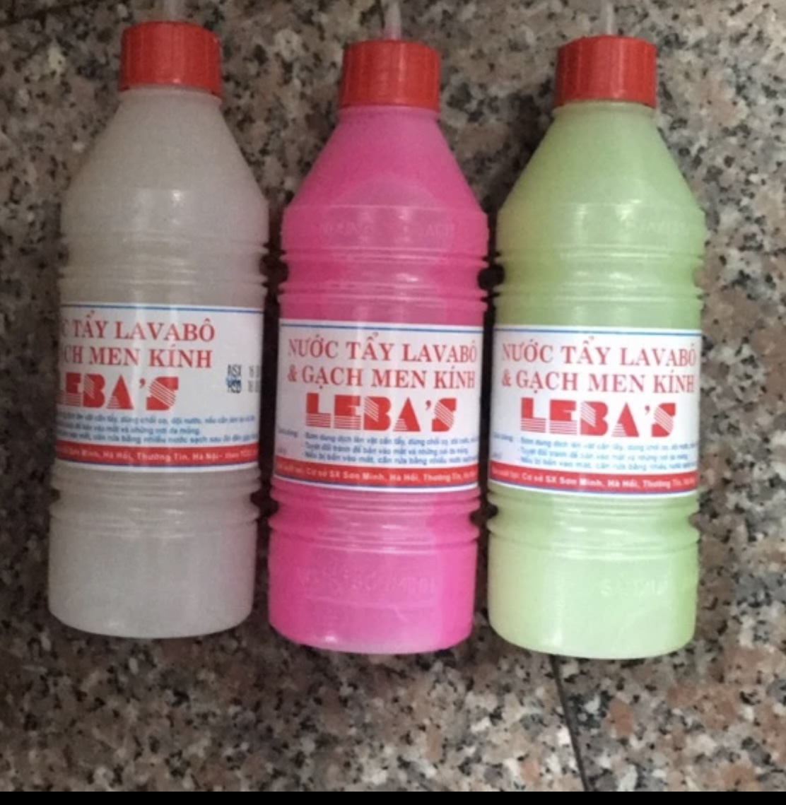 Nước tẩy vệ sinh Leba's