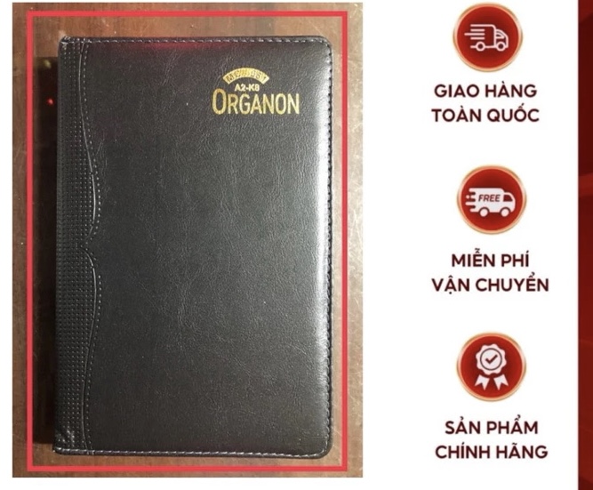 Sổ da A2K8 Organon