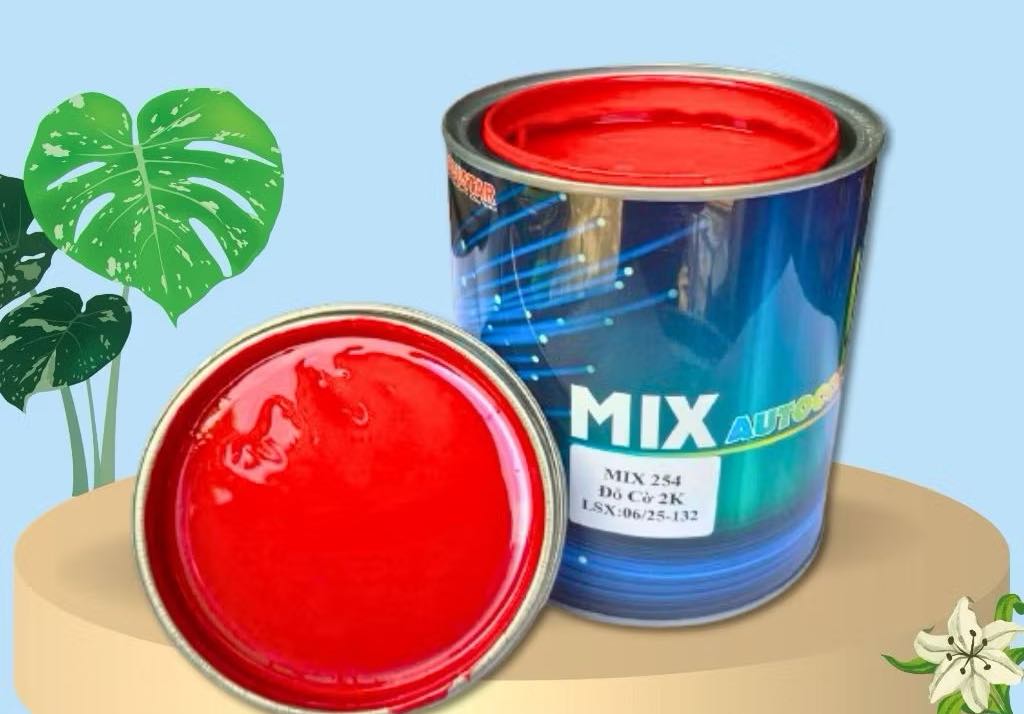 Sơn đỏ 1 kg Mix (Hộp)