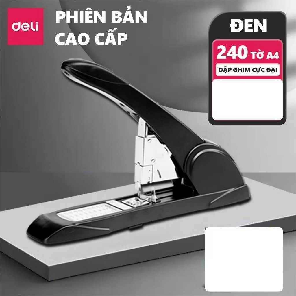 Bàn dập ghim trợ lực deli 0386 (Chiếc)