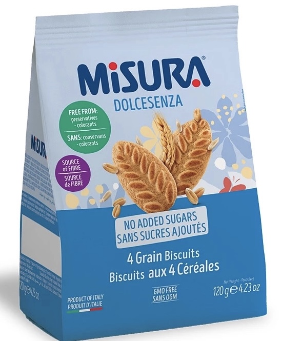 Bánh quy 4 loại ngũ cốc Misura