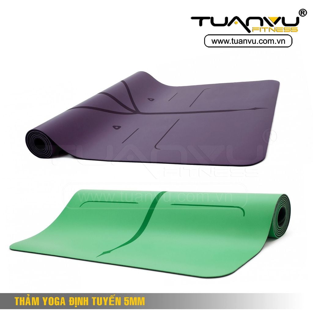 Thảm yoga định tuyến 5mm