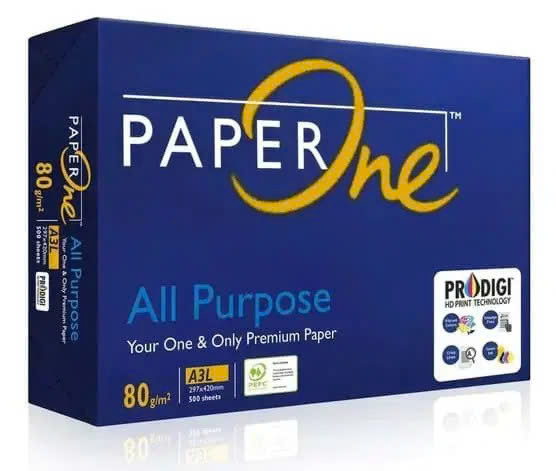 Giấy A3 Paper One 80gsm (thùng)