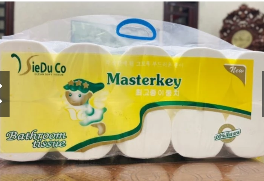 Giấy vệ sinh Masterkey 10 cuộn/1 bịch