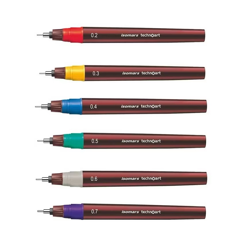 Bộ bút vẽ kỹ thuật ISOMARS Technoart  ( bộ)