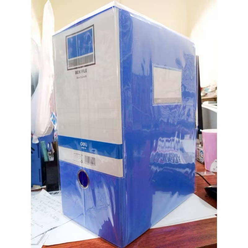 Cặp hộp 10cm Deli-W38117 (cái)
