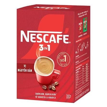 Cà phê sữa Nescafe 3in1(Hộp)