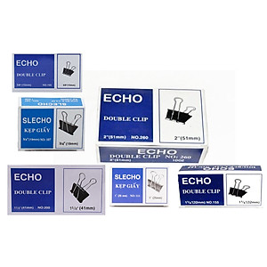 Kẹp clip các loại Echo Metal ( hộp)