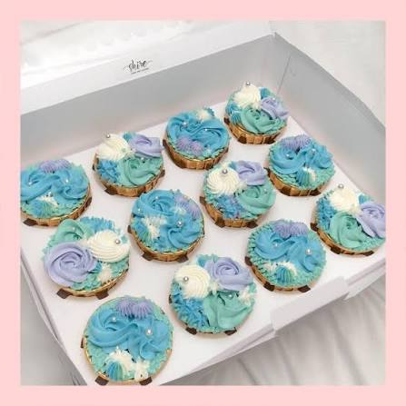 Bánh cupcake kem bơ hộp 10 cái(Hộp)