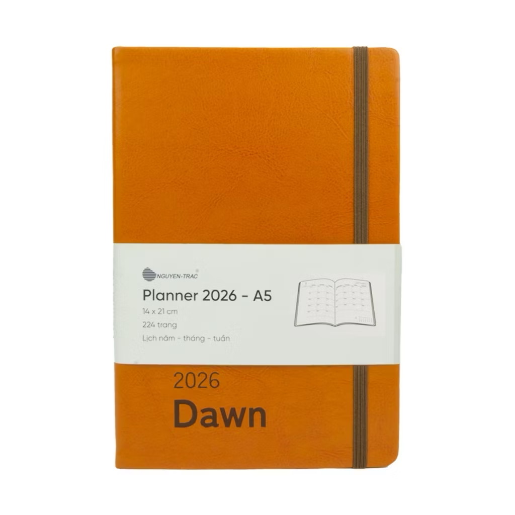 Sổ planner 2026 -A5 Nguyễn Trắc ( quyển )