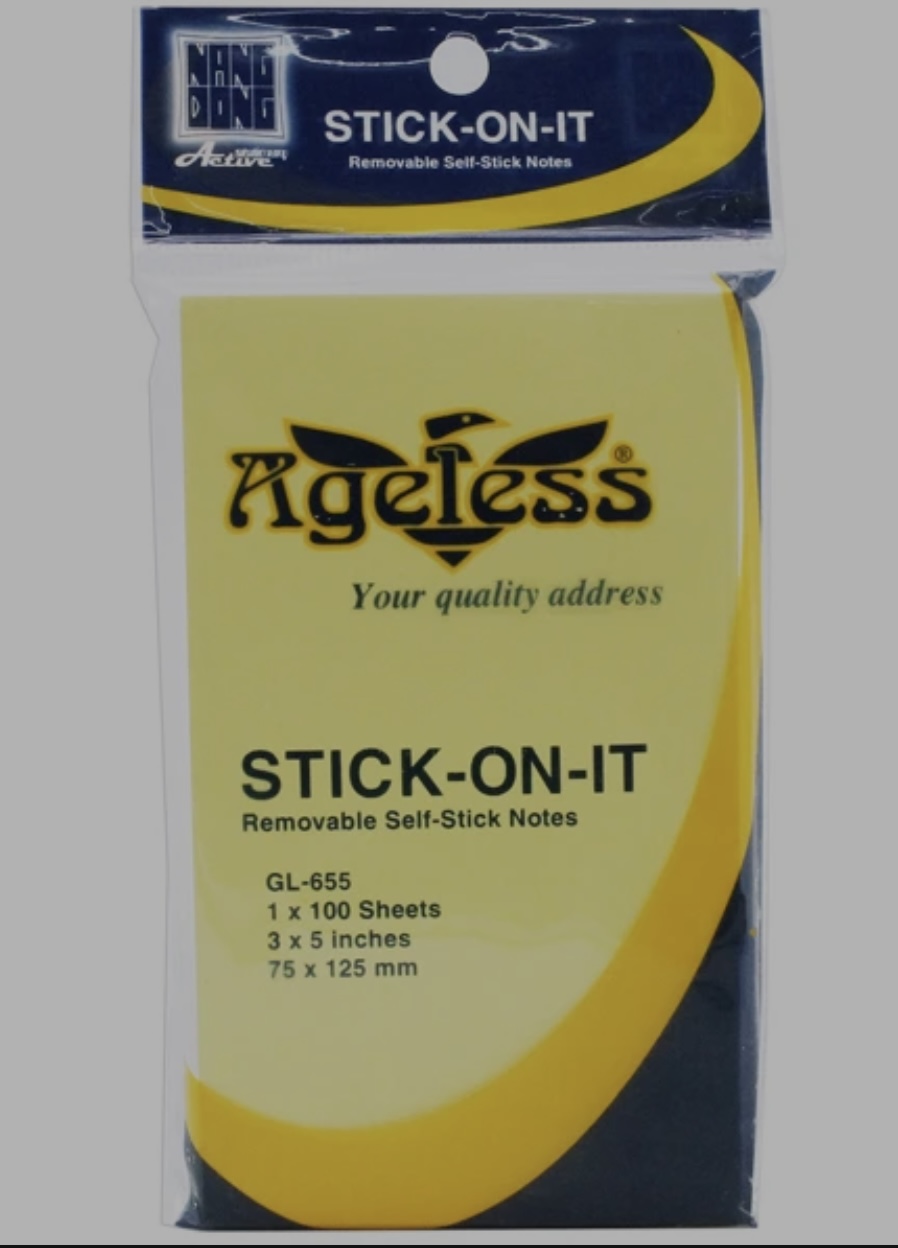 Giấy nhớ 3 x 5 Ageless GL-655 ( tập)