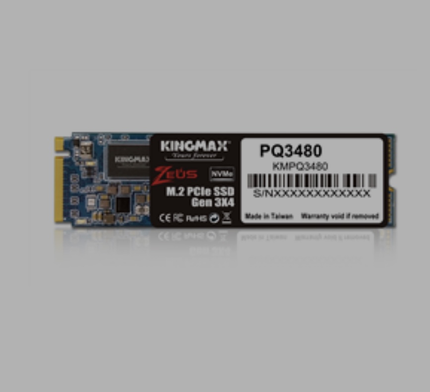Ổ SSD Kingmax 512GB M.2 2280 PCIe Gen3 x4 ( chiếc )