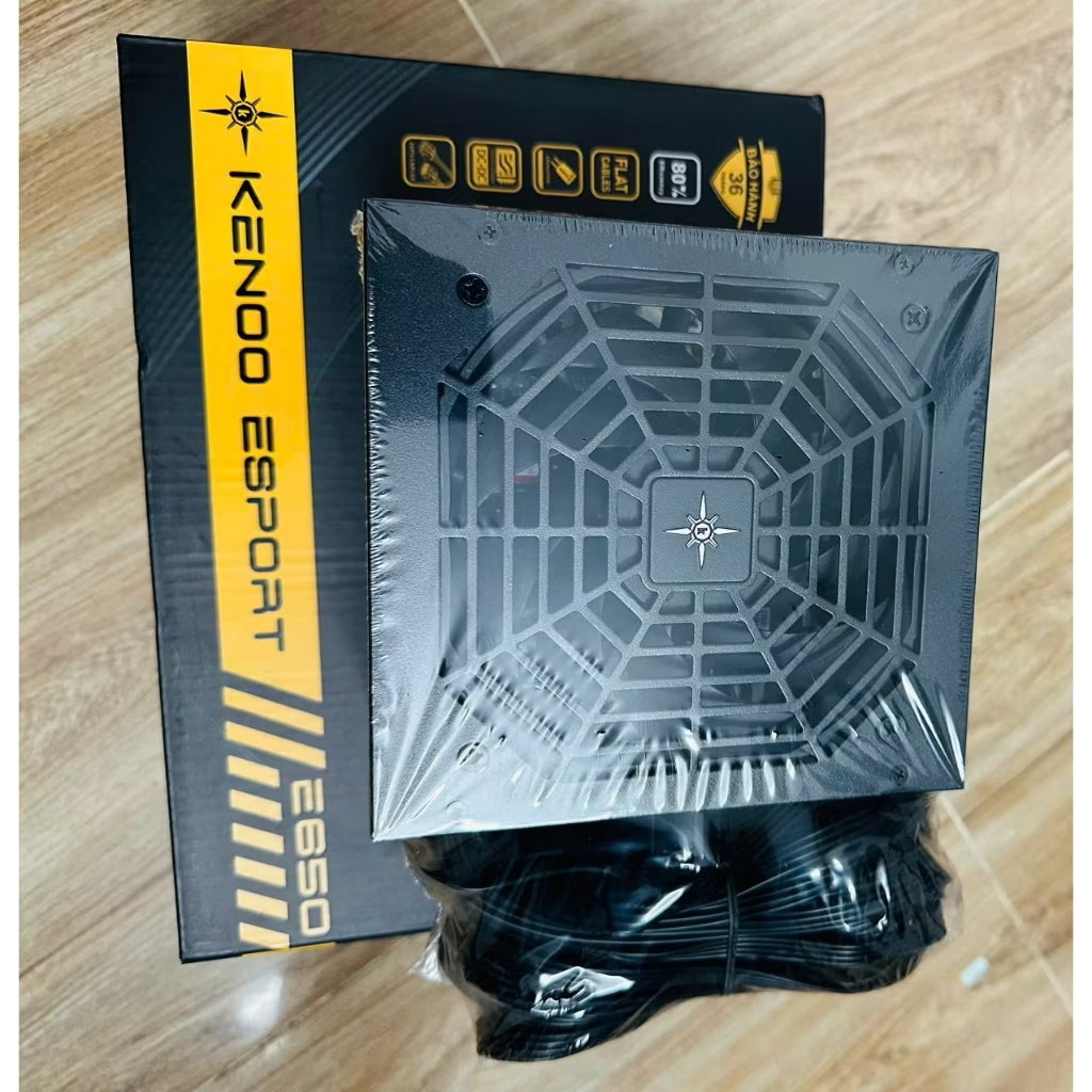 Nguồn máy tính KENOO, ESPORT E650 - 650W ( chiếc )