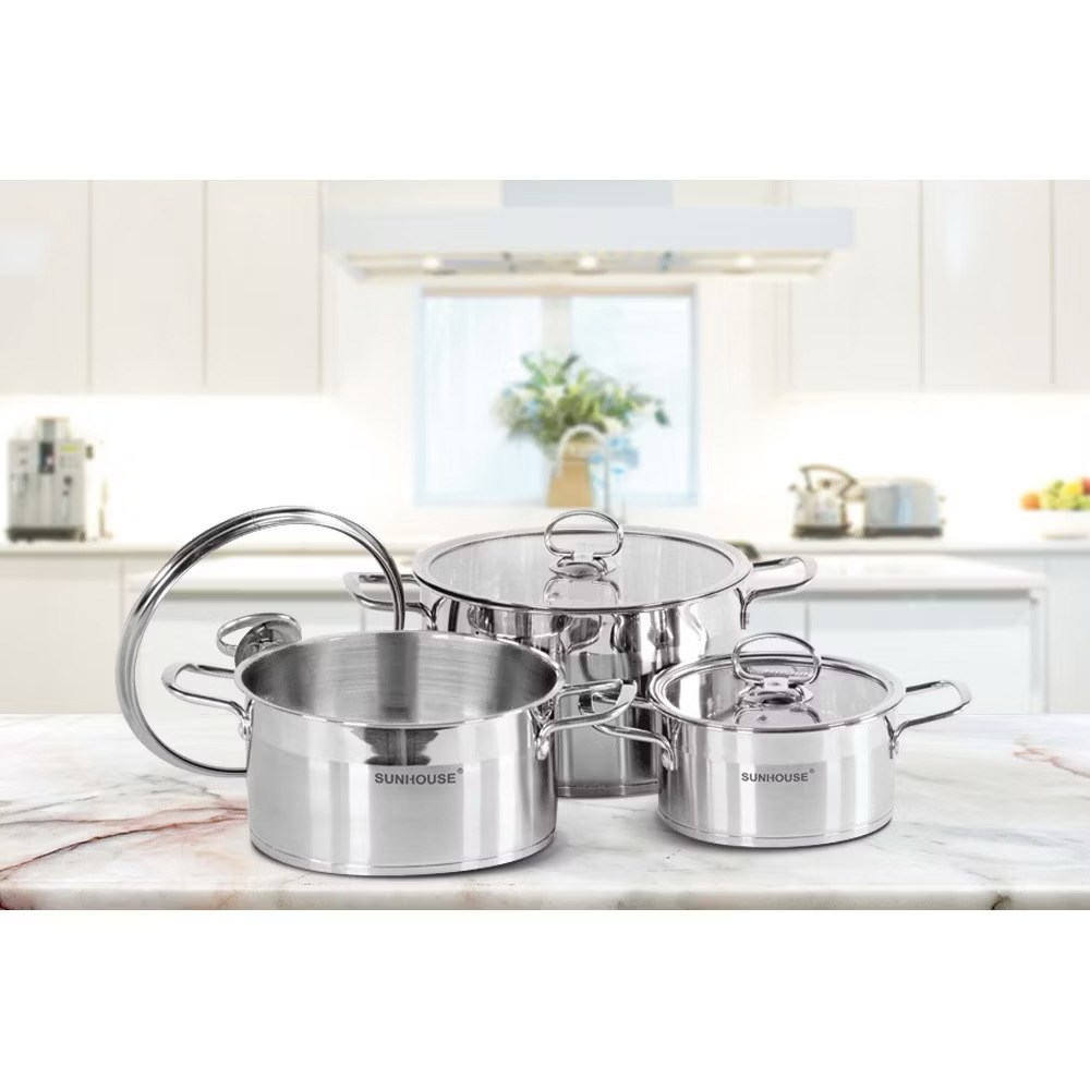 Bộ xoong nồi inox