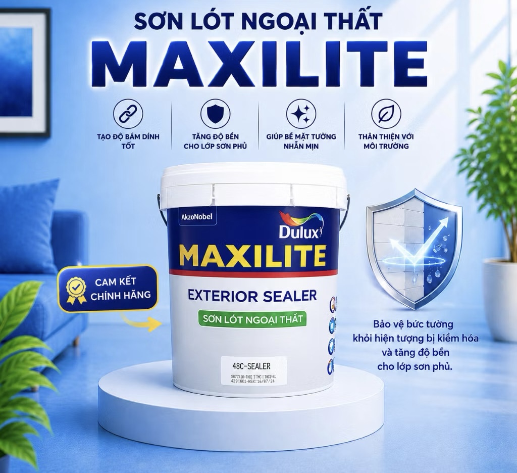 Sơn lót chống ri sét Maxilite - 3 lit ( thùng )
