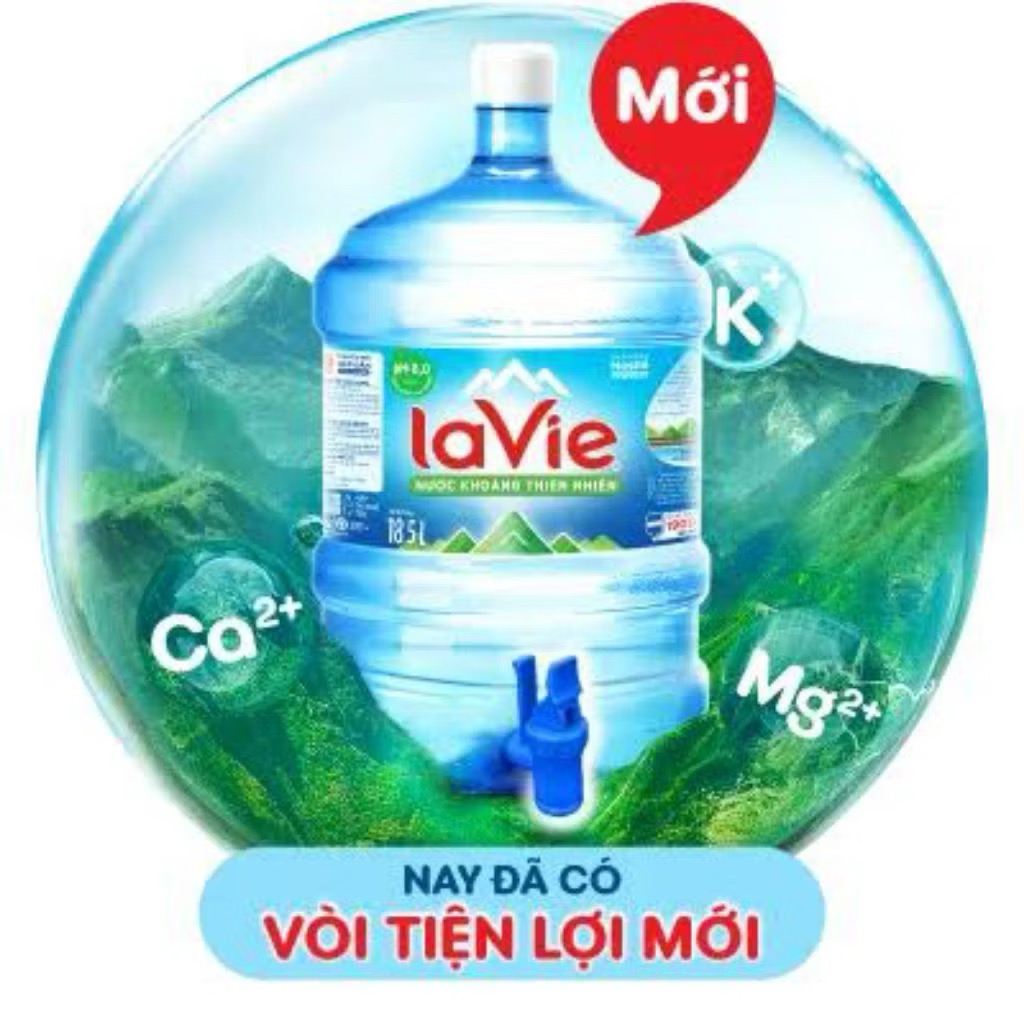 Nước Lavie bình 19L ( bình )