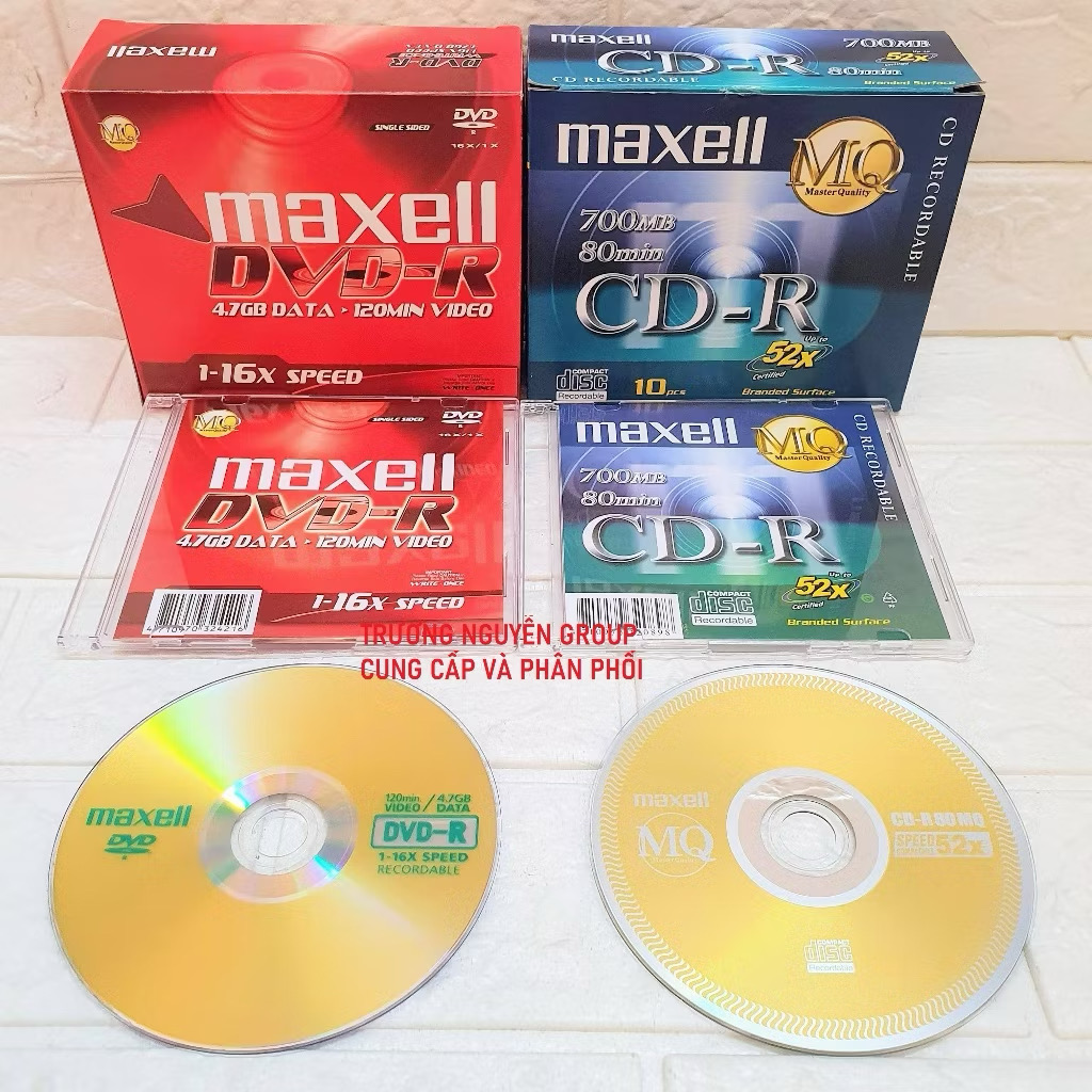 Đĩa DVD ghi nhiều lần Maxell(cái)