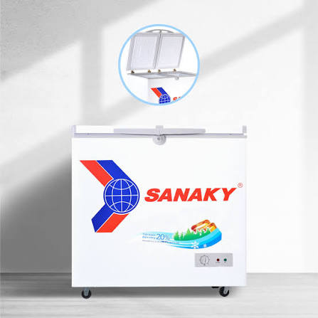 Tủ đông 1 ngăn, 1 cánh mở Sanaky 180 lít