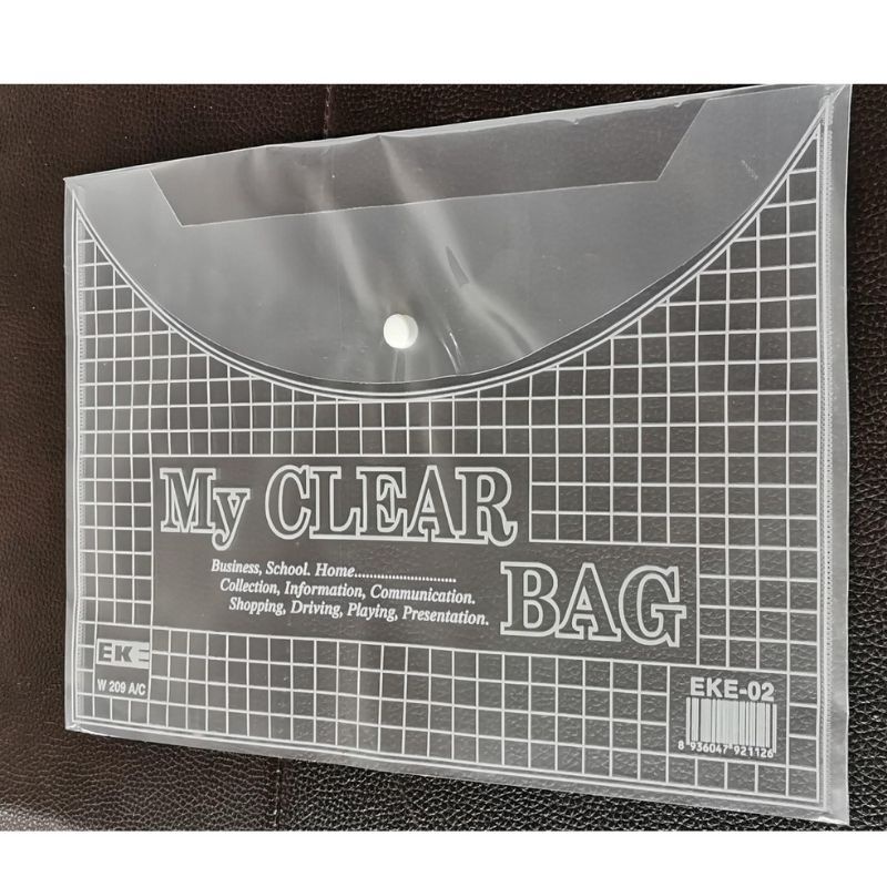 Túi Clear bag A4