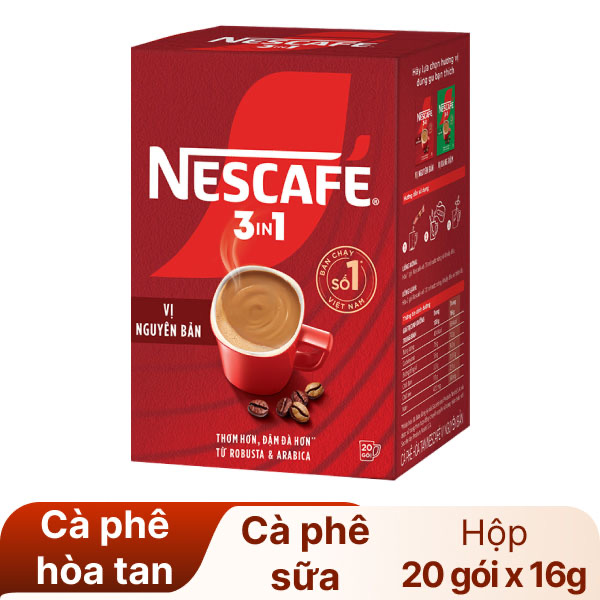 Cà phê sữa Nescafe 3in1