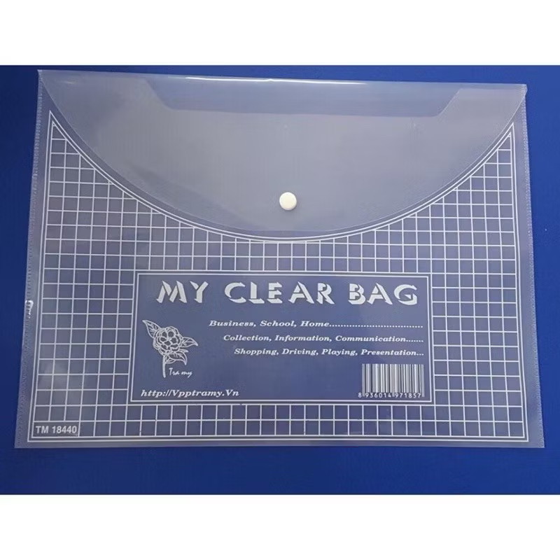 Túi clear bag Plus khổ A4(cái)
