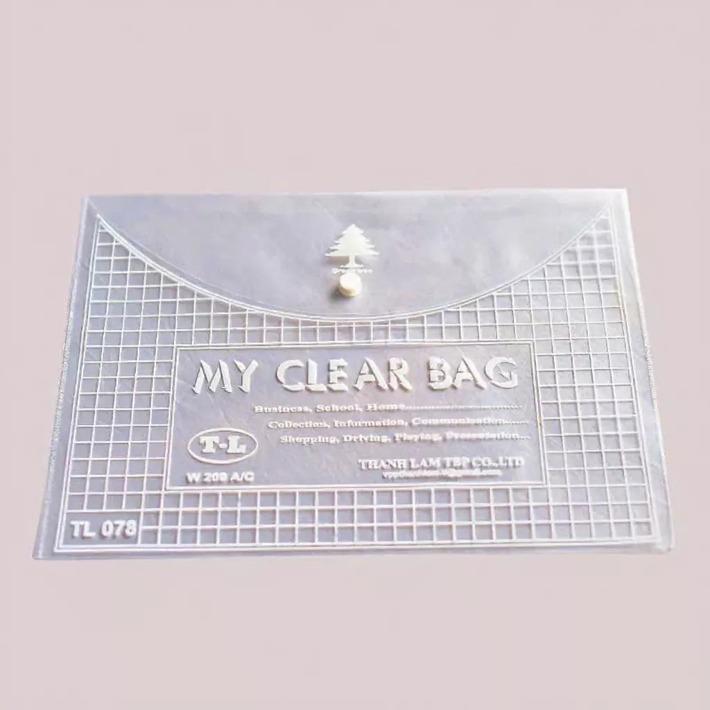 Túi Clear (khổ A4) Thiên Long ( chiếc )