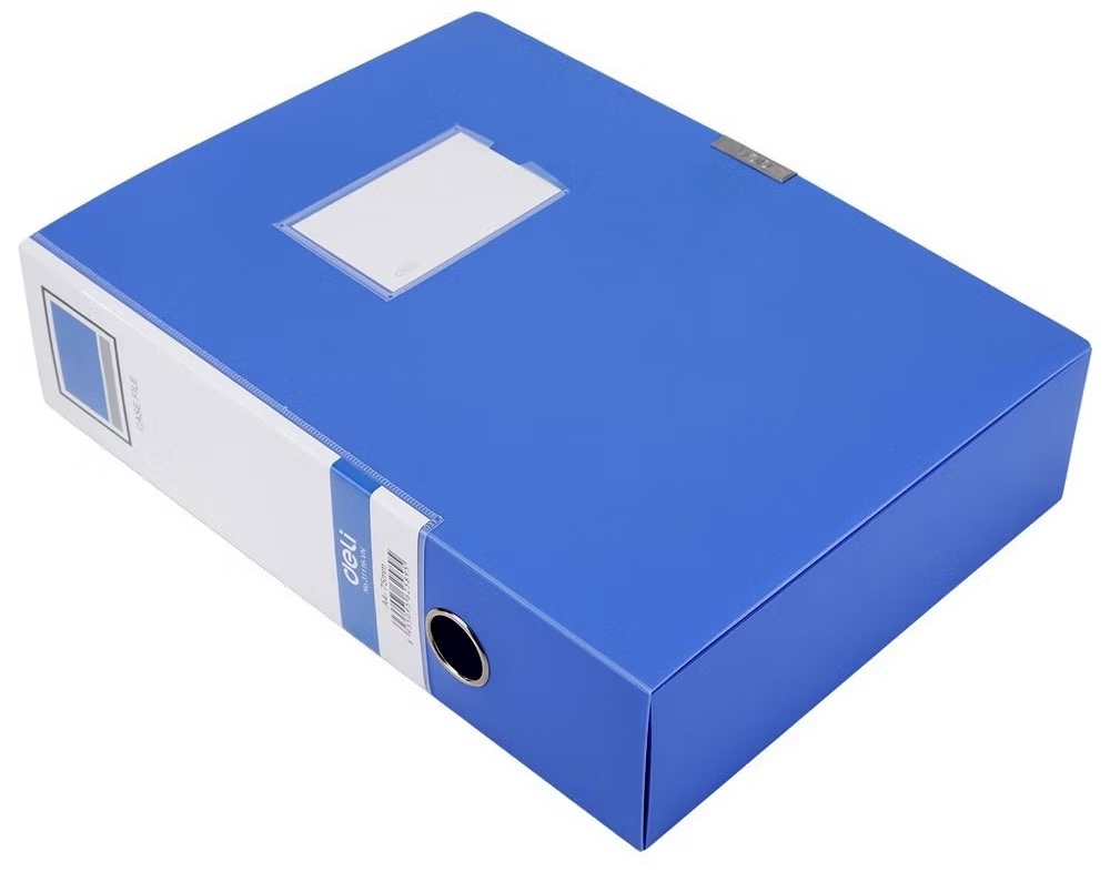 File hộp nhựa 10cm Deli ( cái)