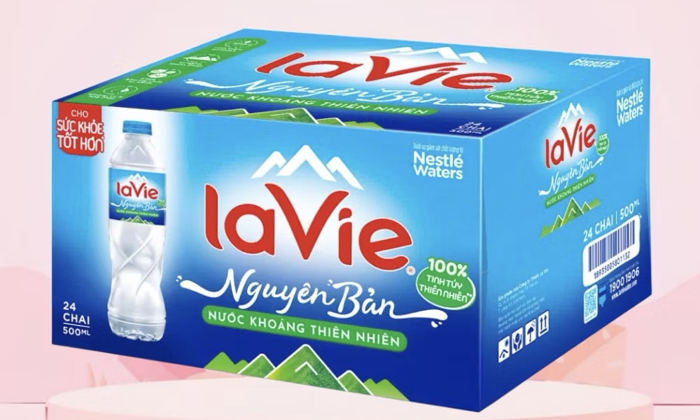 Nước khoáng Lavie chai 500ml( thùng )