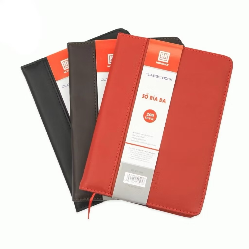 Sổ bìa da B5 Hồng Hà Classic Book ( quyển )