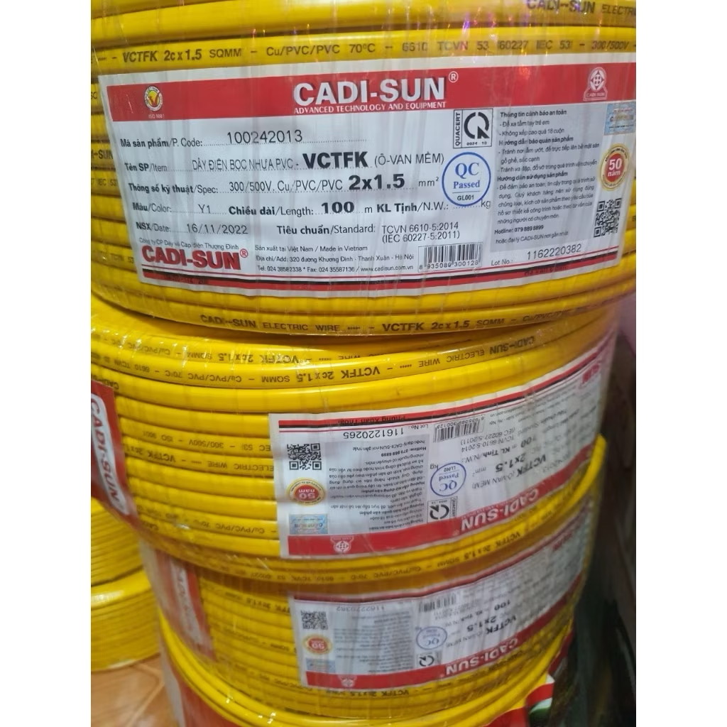 Dây điện Cadi-Sun( M)