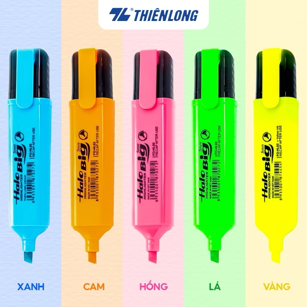 Bút dấu dòng Thiên Long HL012 ( hộp)