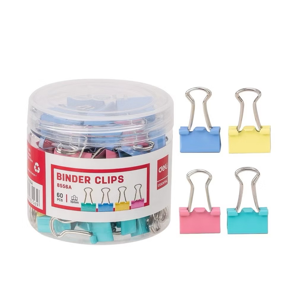 Kẹp sắt số 15 mm Deli E8556A( hộp)