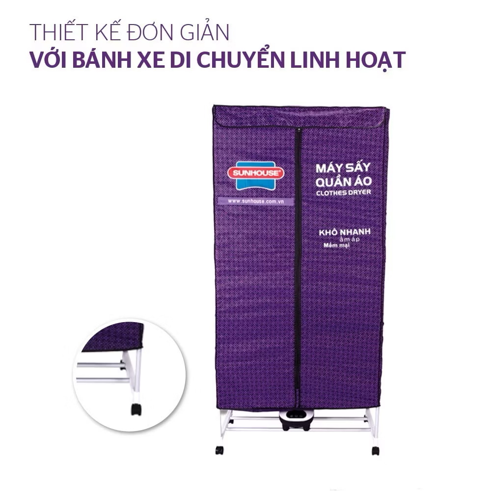 Tủ sấy quần áo Sunhouse SHD2707( cái)