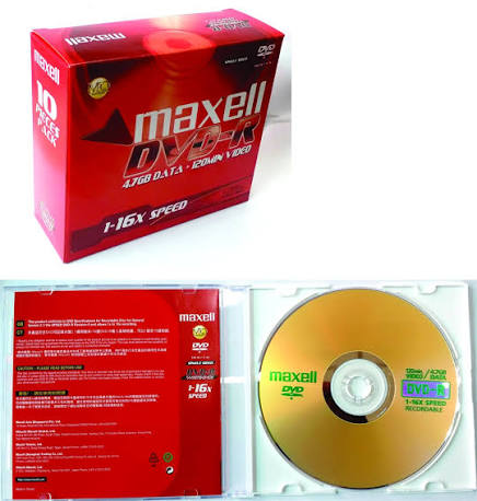 Đĩa DVD trắng Maxell