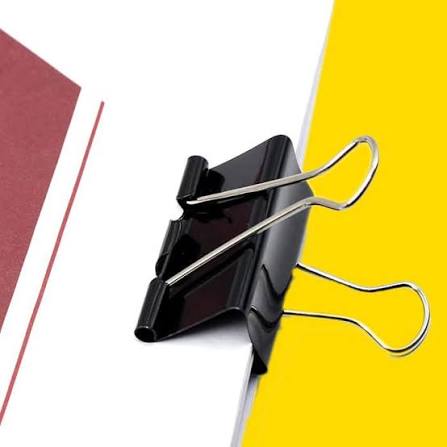 Kẹp sắt đen 25