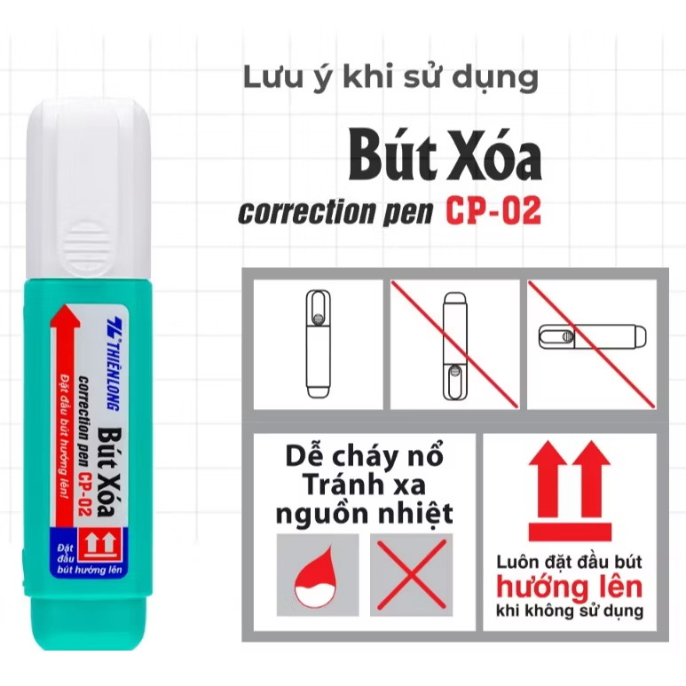 Bút xóa Thiên Long CP02 ( chiếc ) loại 01