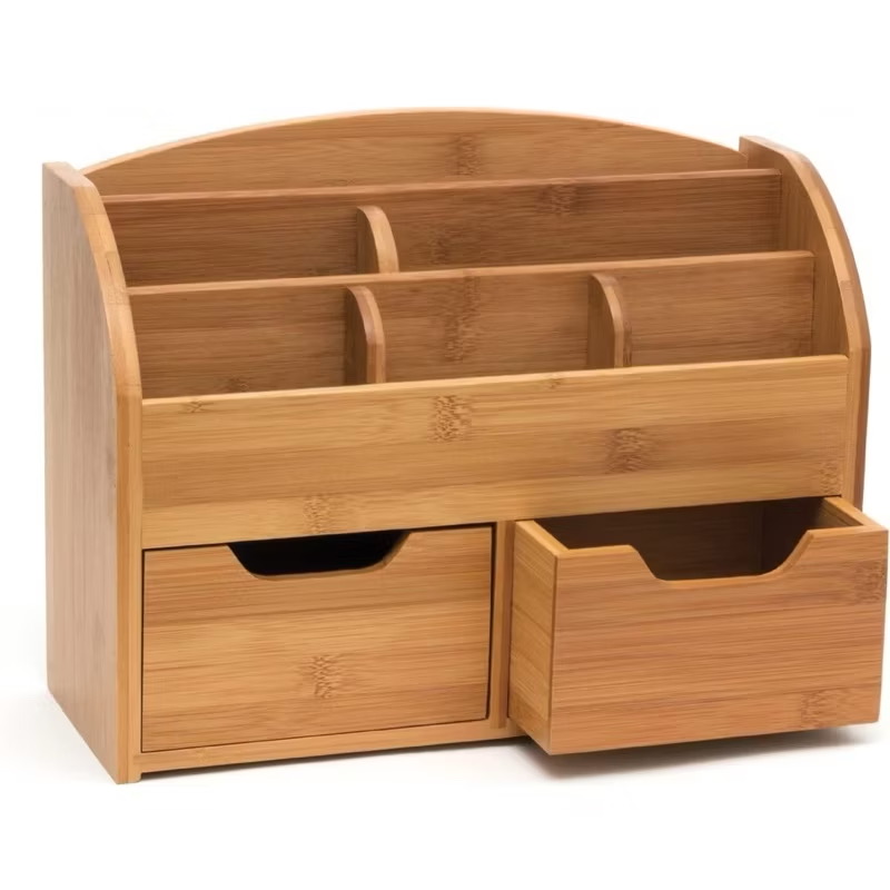 Hộp đựng bút gỗ tự nhiên ( 14x20x12cm) Minh Trang (cái)