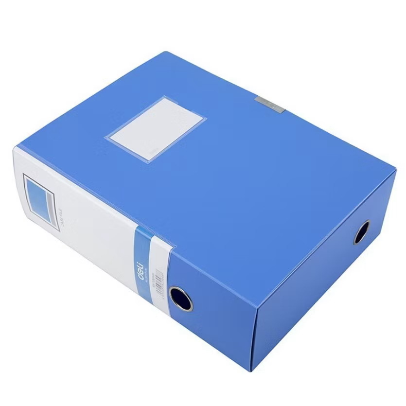 File hộp nhựa Deli 10cm 38117 ( chiếc )