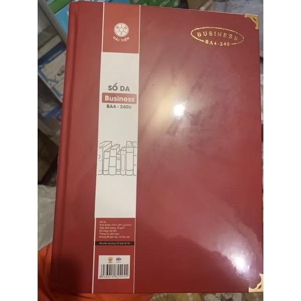 Sổ A4 bìa da Hải Tiến(quyển )