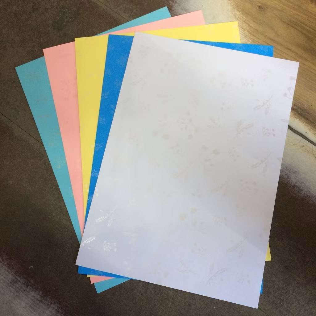 Bìa đóng số ngoài có vân các màu A4 DL 180gsm( ram)