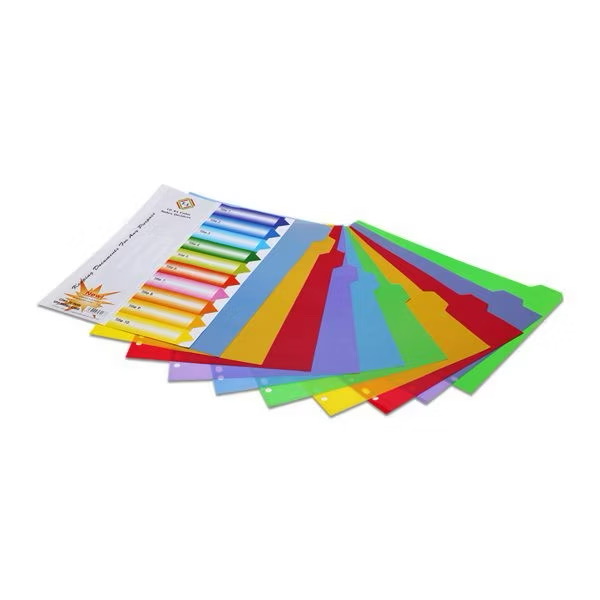 Chìa file nhựa 12 màu ADIVA ( bộ)
