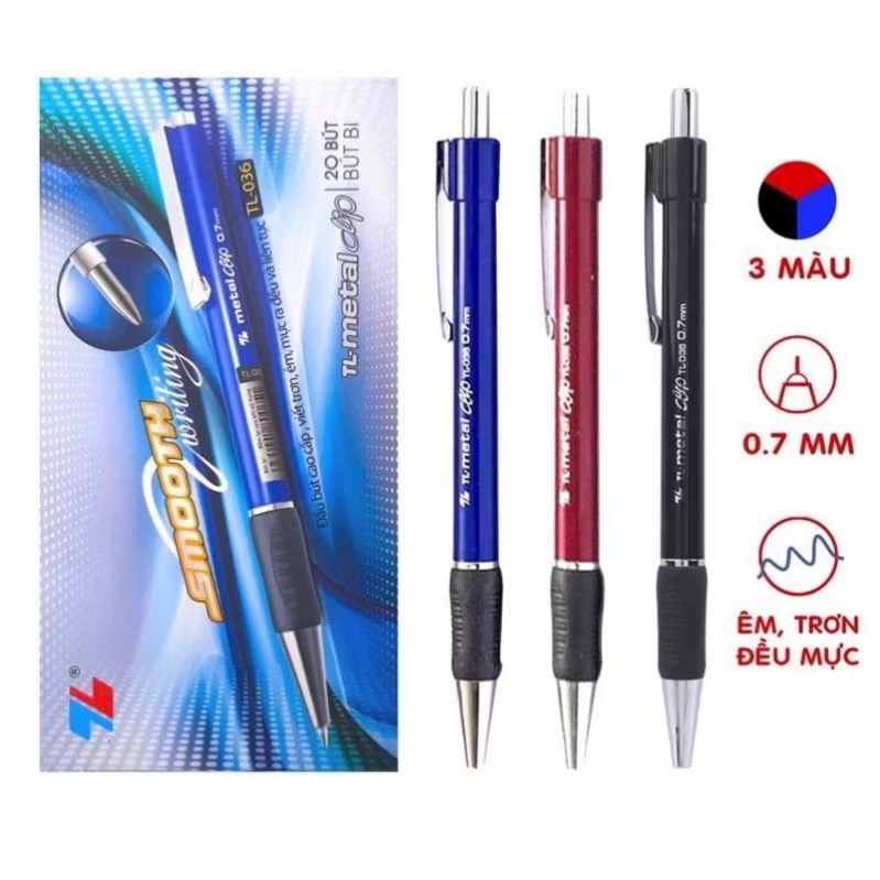 Bút bi thiên long TL 036( hộp)