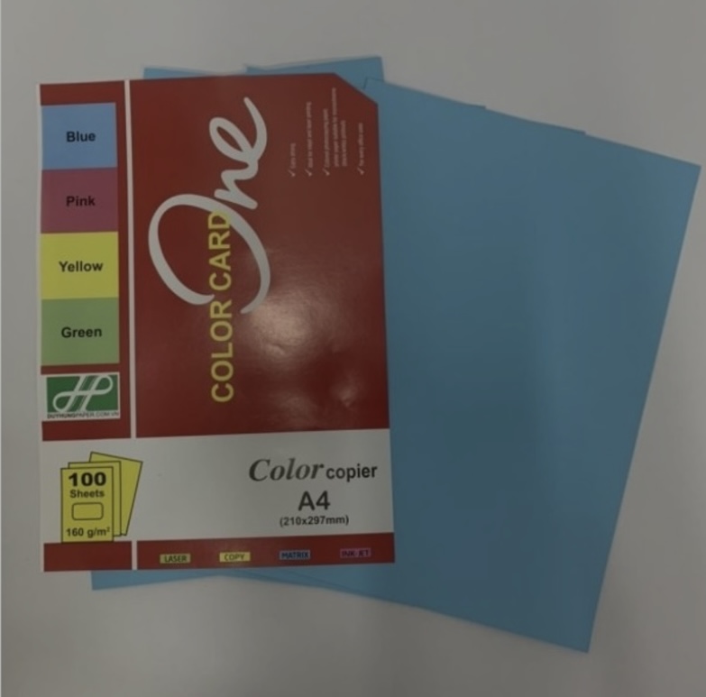Bìa A4 ngoại màu xanh Blue One ( tập)